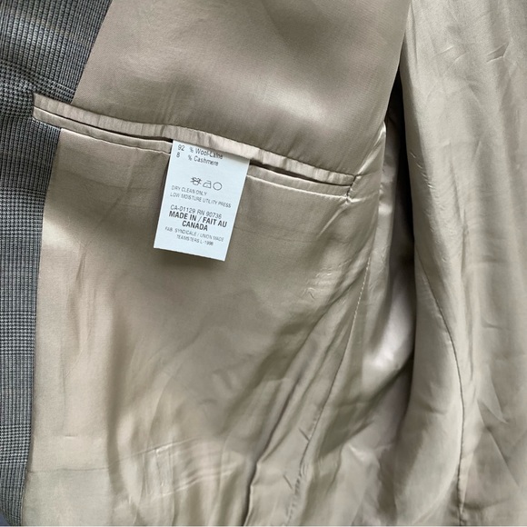 Mens Wool/Cashmere blend Blazer, Chaps Ralph Lauren size 44L - Picture 9 of 11